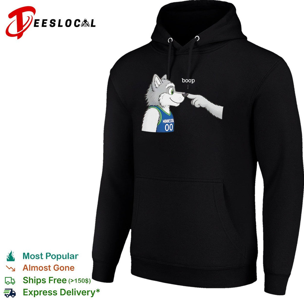 Minnesota Timberwolves NBA Boop Mascot Cartoon shirt Unisex