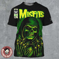 Misfits X Yesterdays WonderCon Anaheim 2026 Exclusives Emerald Hell Art All Over Print Shirt