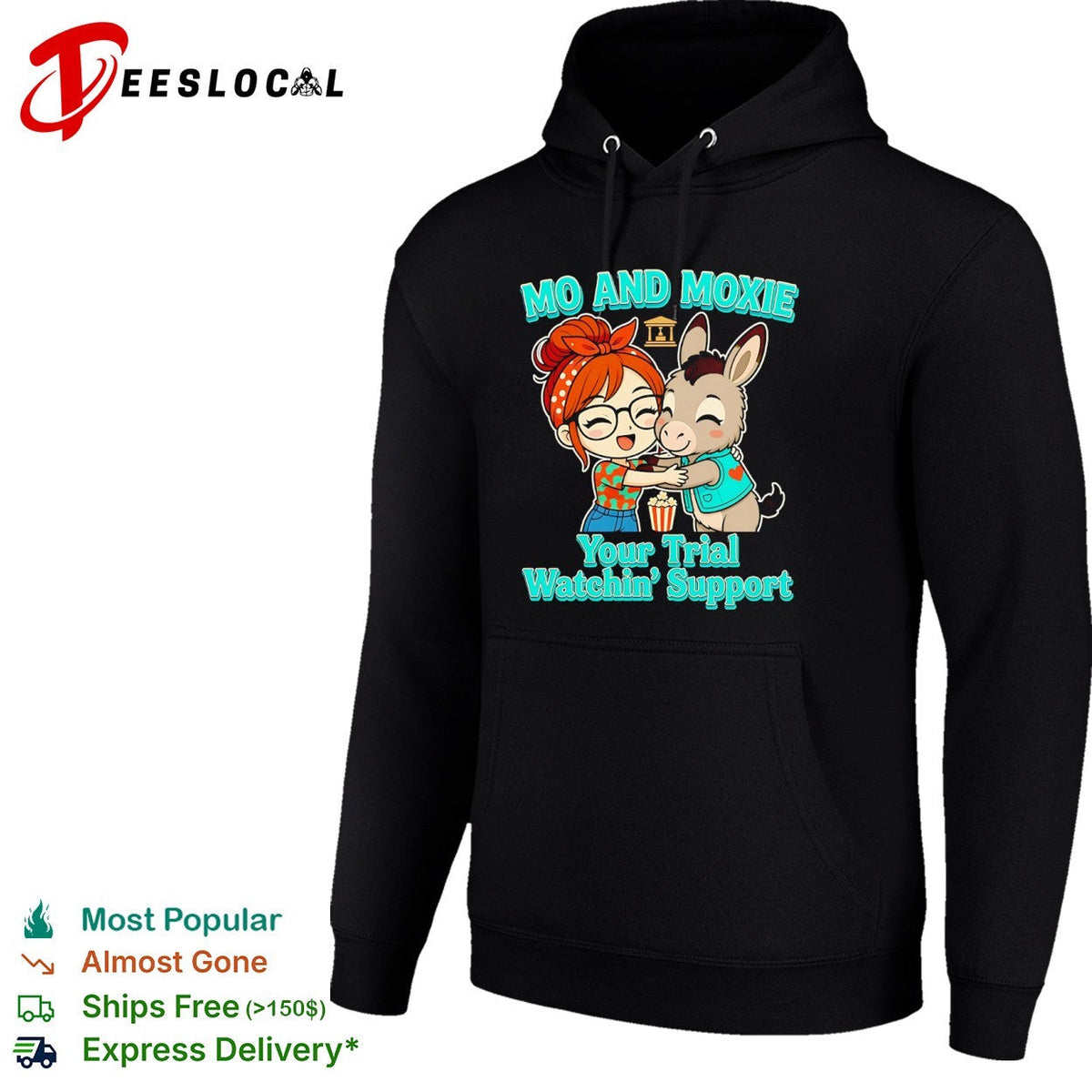 Mo and Moxie your trial watchin support shirt Unisex