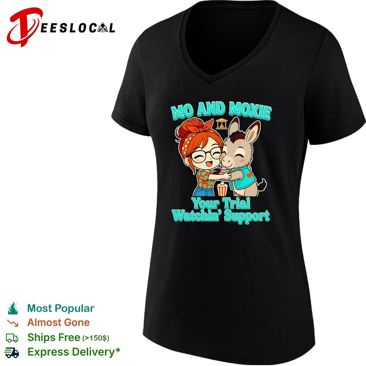 Mo and Moxie your trial watchin support shirt Unisex