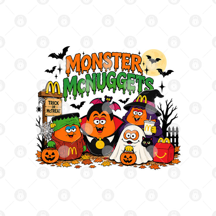 Monster McNuggets Halloween T Shirt