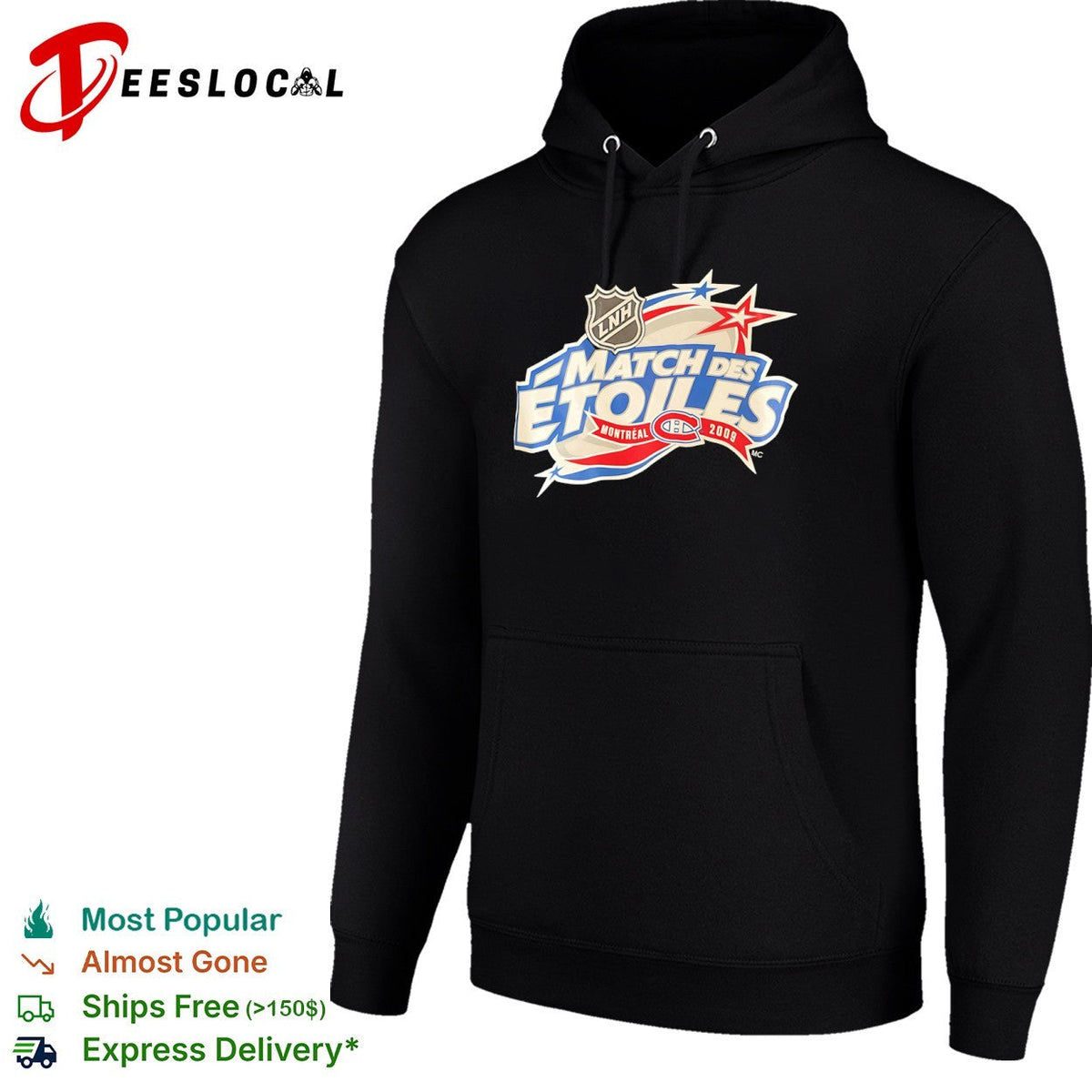 Montreal Canadiens 2009 Match des Etoiles LNH Hockey NHL shirt Unisex