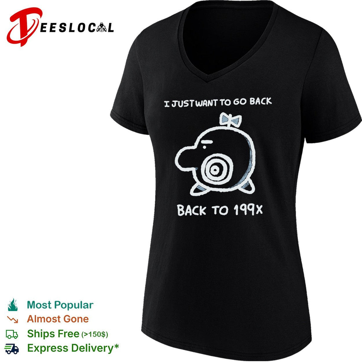 Mr Saturn EarthBound alien I just want to go back to 199X shirt Unisex