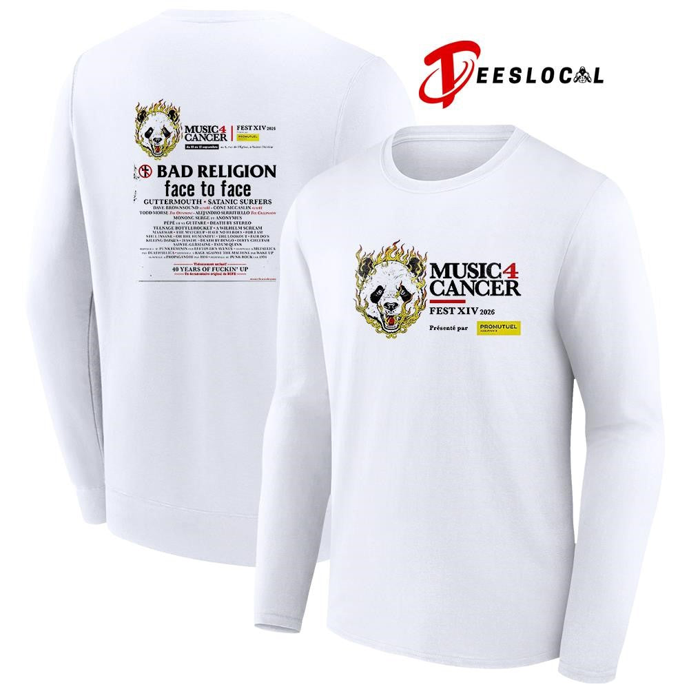 Music 4 Cancer festivall Sainte Thérèse Quebec Canada lineup shirt Unisex