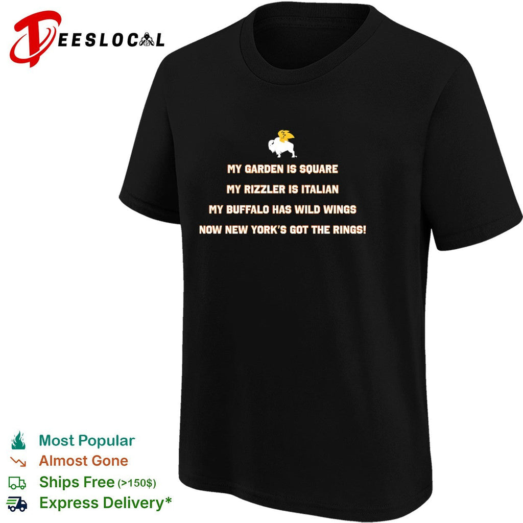 My Garden Is Square Rizzler Shirt Unisex