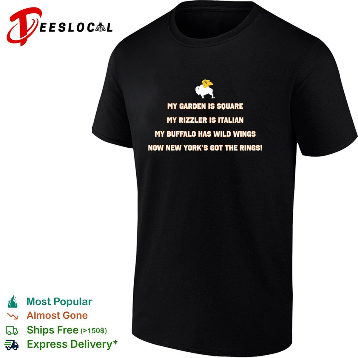 My Garden Is Square Rizzler Shirt Unisex