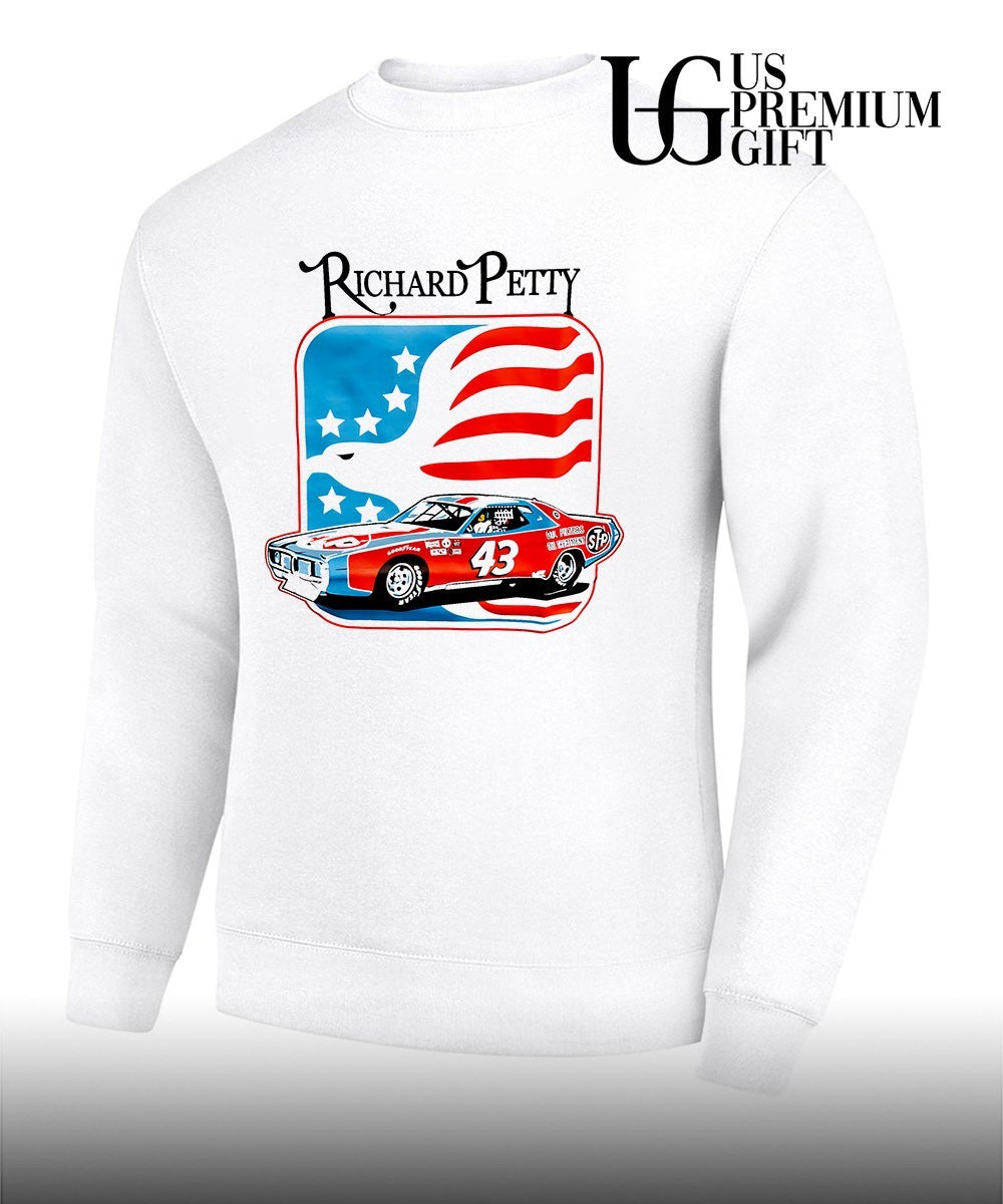 NASCAR Racing Richard Petty 43 STP American Eagle Car shirt Unisex