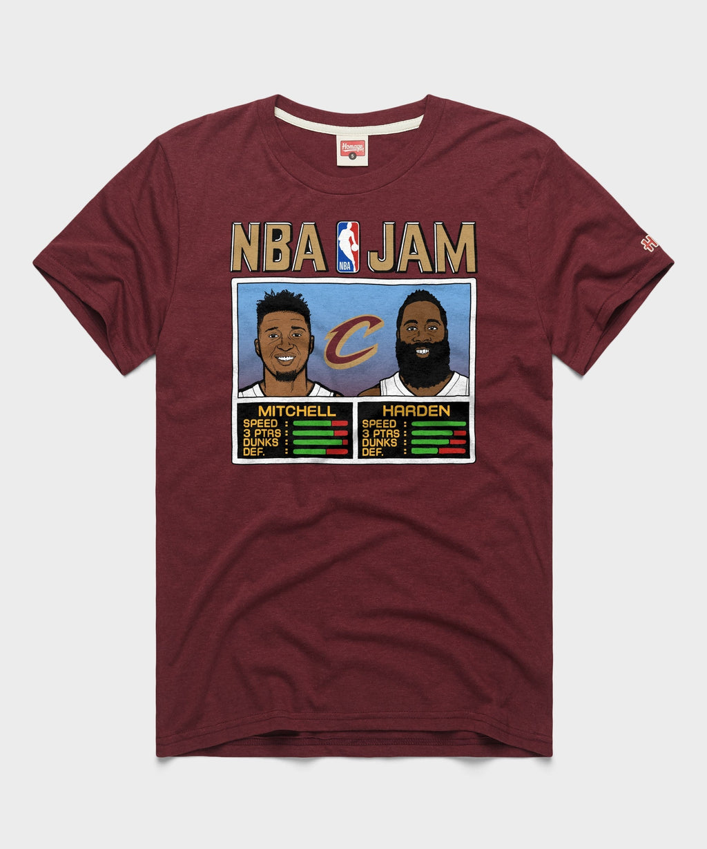 NBA Jam Cavs Mitchell And Harden Unisex