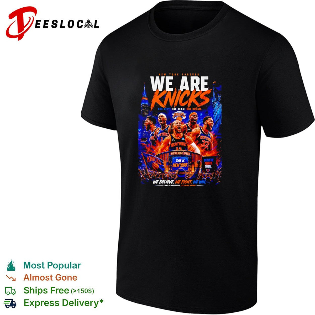 NBA We Are Knicks team this is New York shirt Unisex