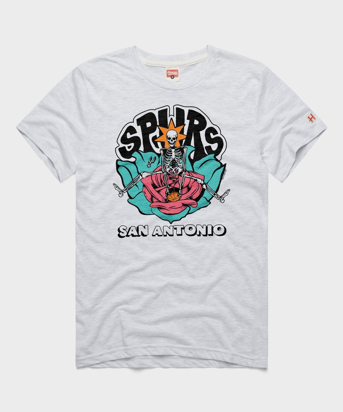 NBA x Grateful Dead x Spurs Skeleton Unisex