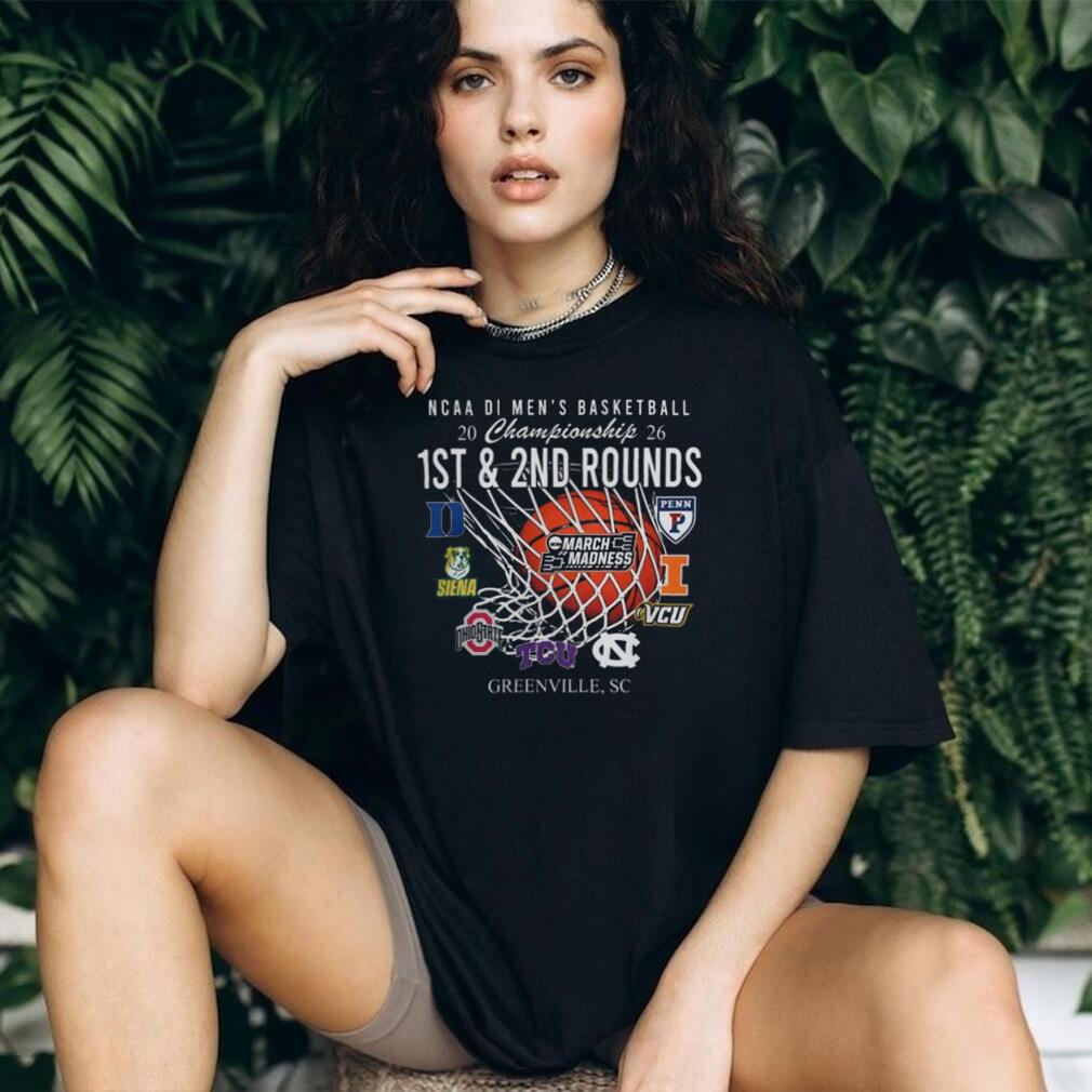 NCAA DI Men’s Basketball 1st 2nd Rounds Greenville Championship Shirt