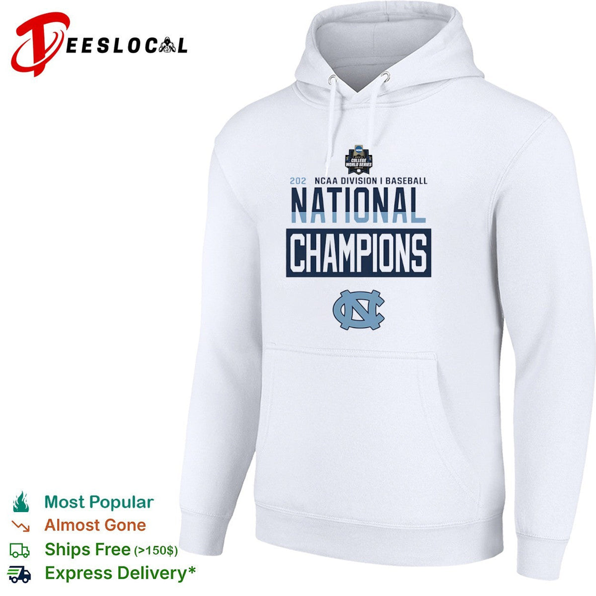 NCAA Division I Baseball National Champions North Carolina Tar Heels 2026 shirt Unisex