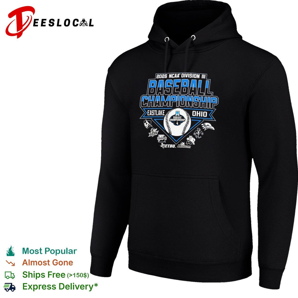 NCAA Division III baseball Championship Eastlake Ohio 2026 shirt Unisex