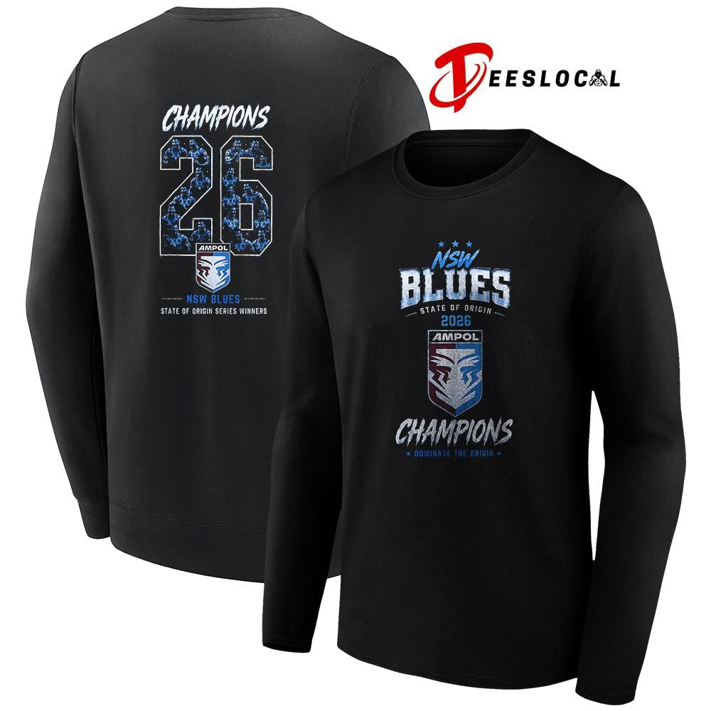 NSW Blues State Of Origin champions State of origin series winners shirt Unisex