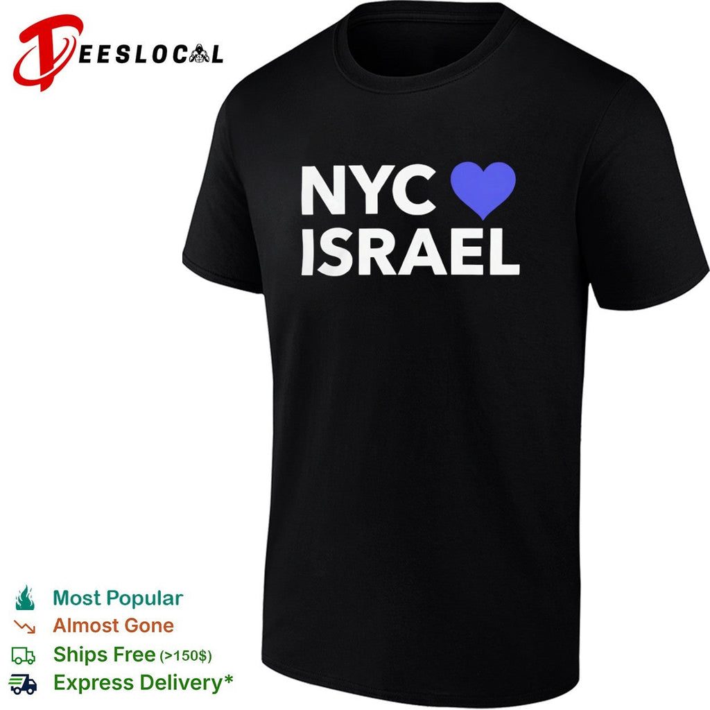 NYC I Love Israel Shirt Unisex