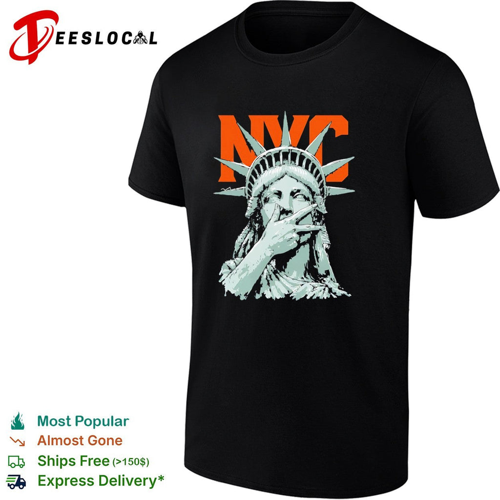 NYC Statue of Liberty Peace shirt Unisex