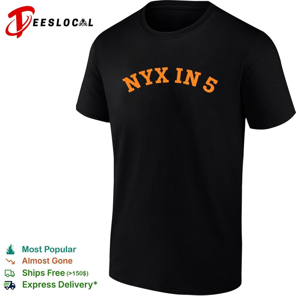 NYX In 5 New York Basketball shirt Unisex