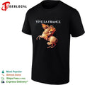 Napoleon Bonaparte crossing the Alps Vive la France shirt Unisex