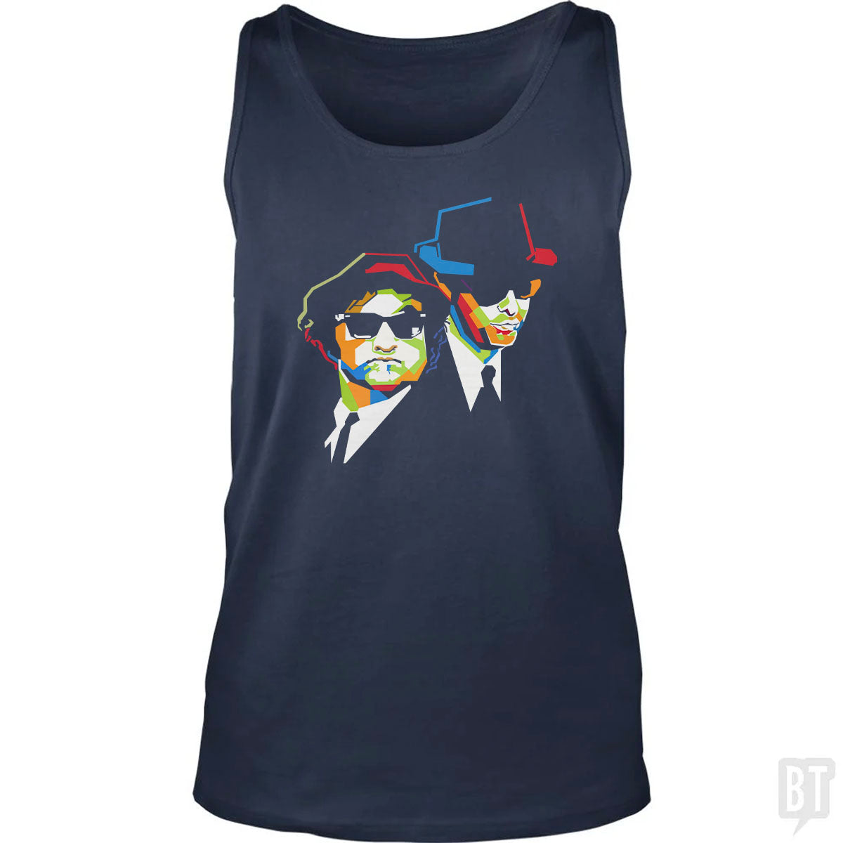 Blues Brothers Cubism Tank Top
