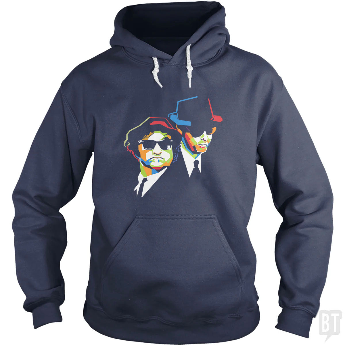 Blues Brothers Cubism Hoodie