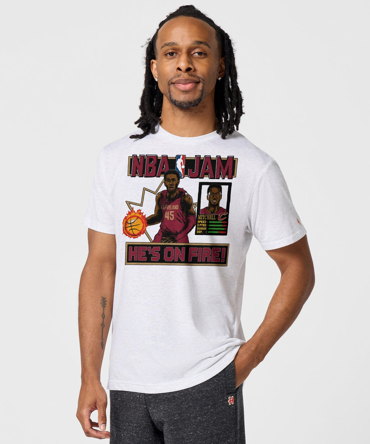 NBA Jam Cavaliers Donovan Mitchell Unisex