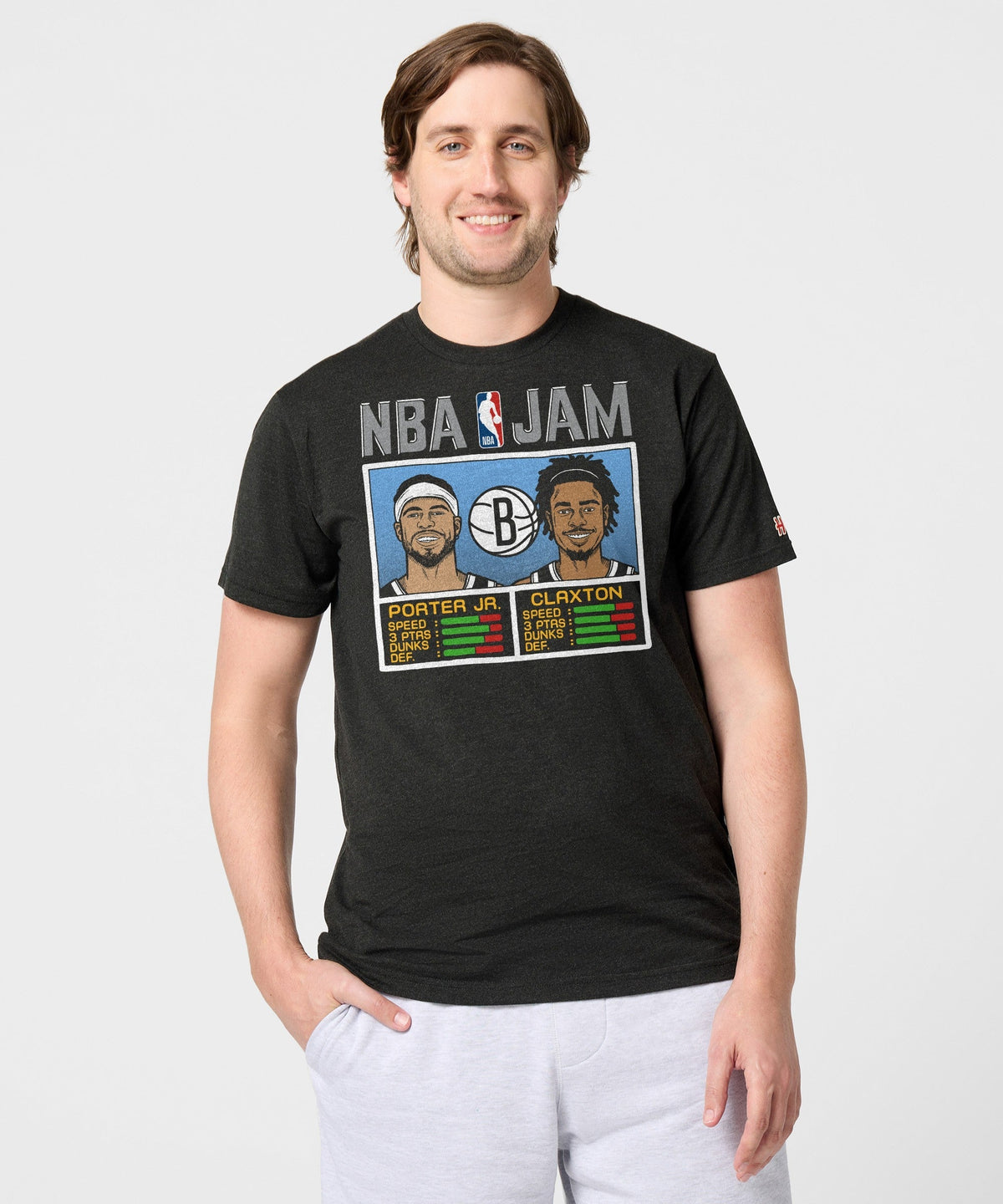 NBA Jam Nets Porter Jr. And Claxton Unisex