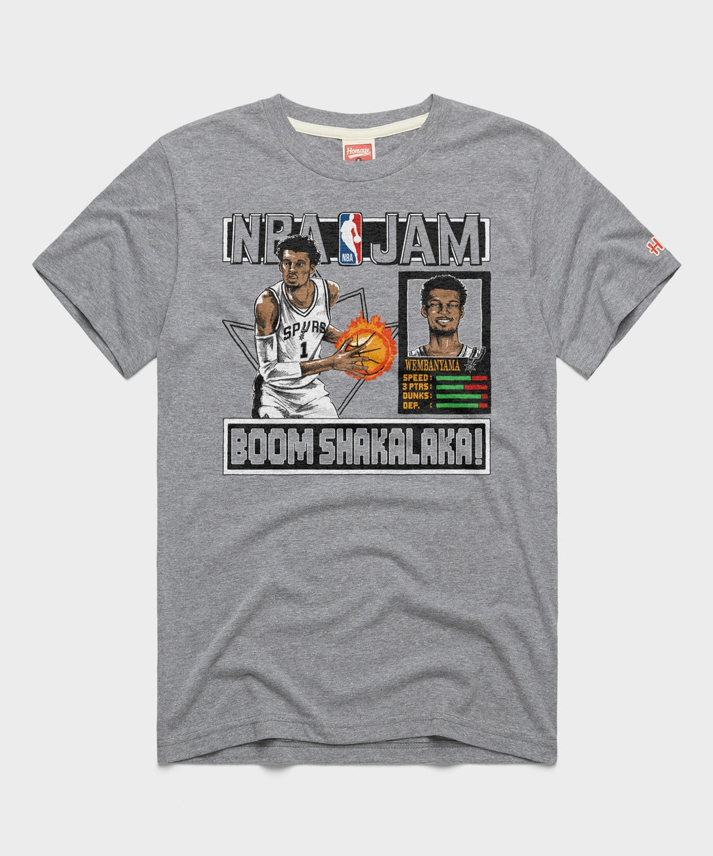 NBA Jam Spurs Victor Wembanyama Unisex