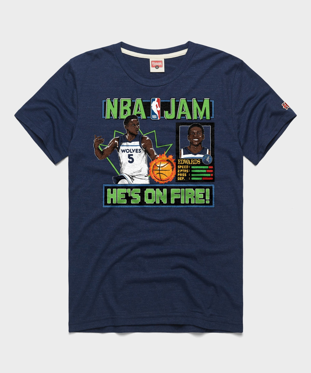 NBA Jam Timberwolves Anthony Edwards Unisex