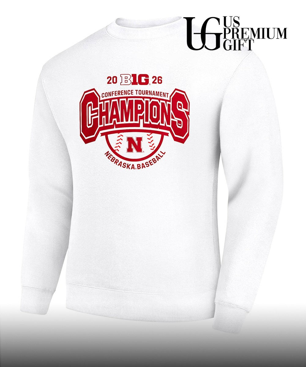 Nebraska Cornhuskers Baseball 2026 Big Ten Conference Tournament Champions shirt Unisex
