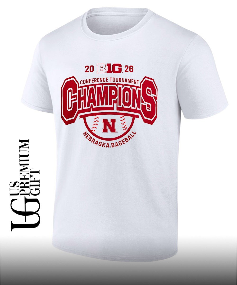 Nebraska Cornhuskers Baseball 2026 Big Ten Conference Tournament Champions shirt Unisex
