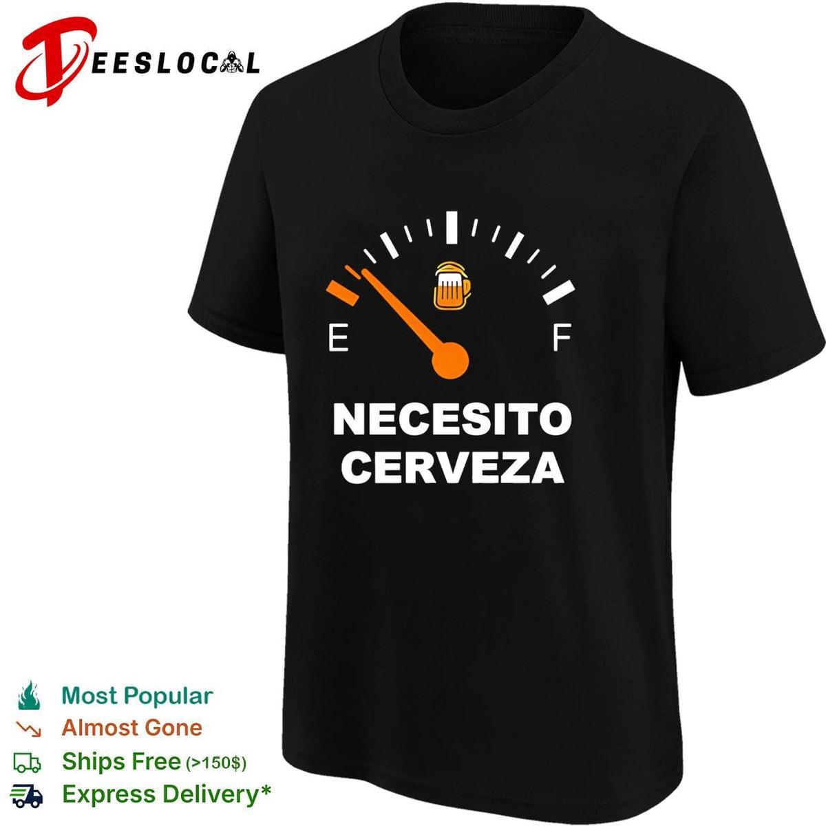 Necesito Cerveza I Need Mtn De shirt Unisex