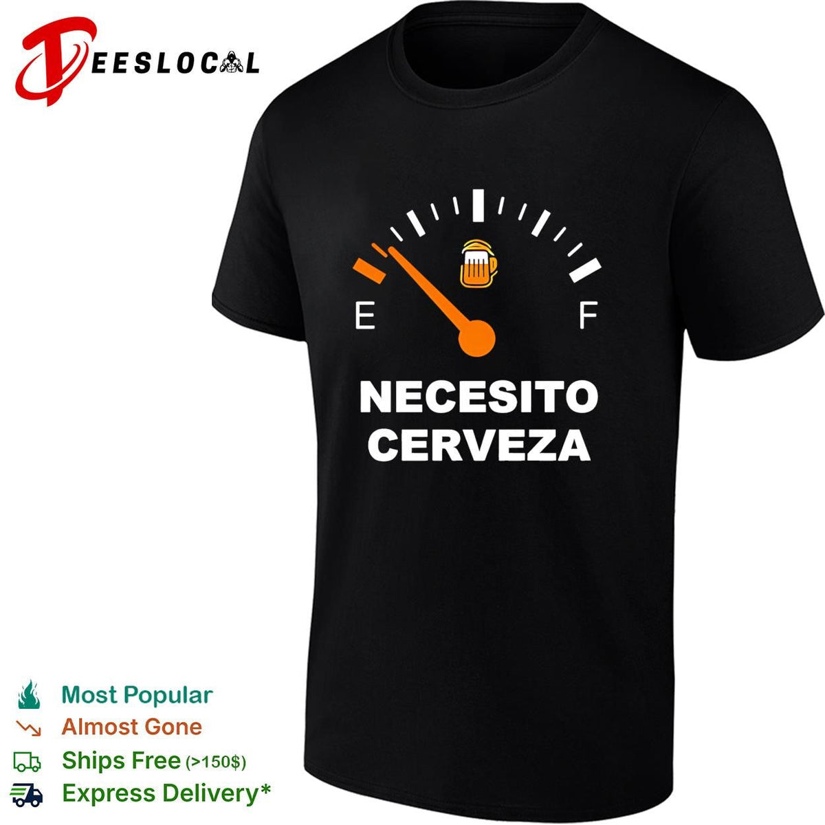 Necesito Cerveza I Need Mtn De shirt Unisex