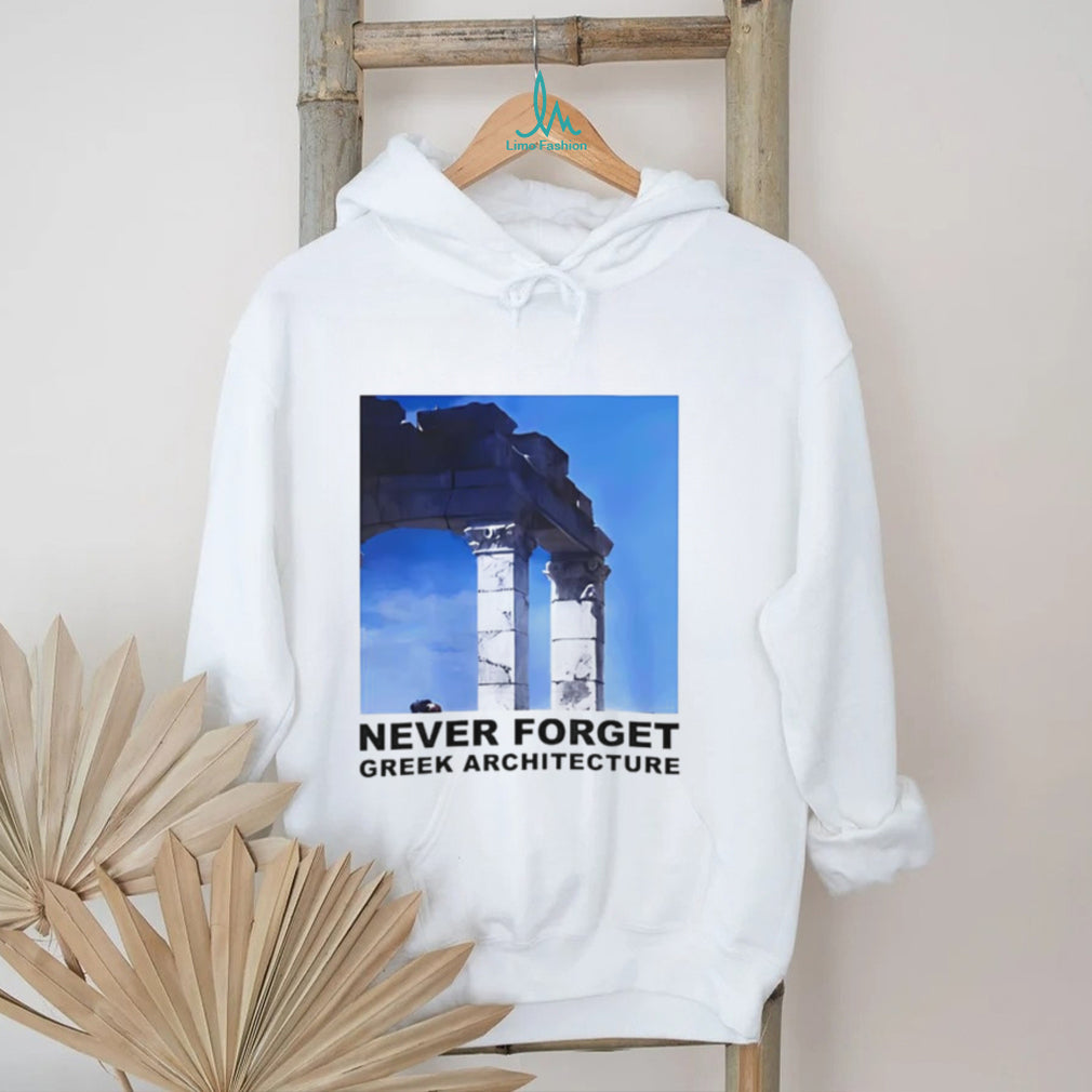 Never Forget Greek Architecture 9.11 shirt