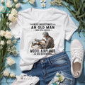 Never Underestimate An Old Man Who Builds Model Airplanes In Seventies Shirt