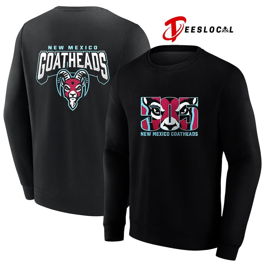 New Mexico Goatheads 505 goathead logo graphic shirt Unisex
