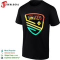 New Mexico United 18 shield logo soccer crest team shirt Unisex