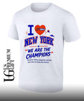 New York I Love New York We Are The Champions Resiliace Gritty shirt Unisex