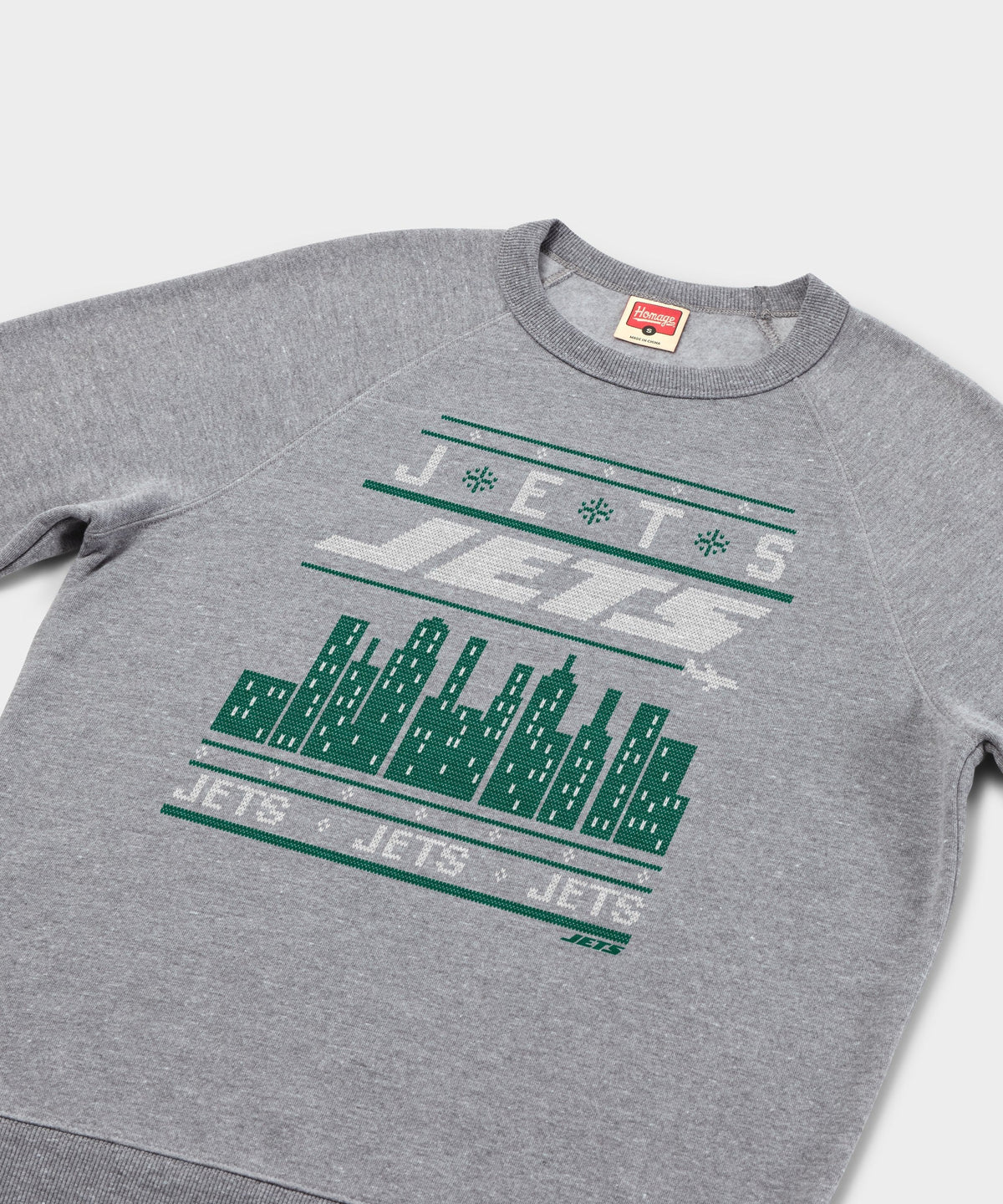 New York Jets Holiday Crewneck Unisex