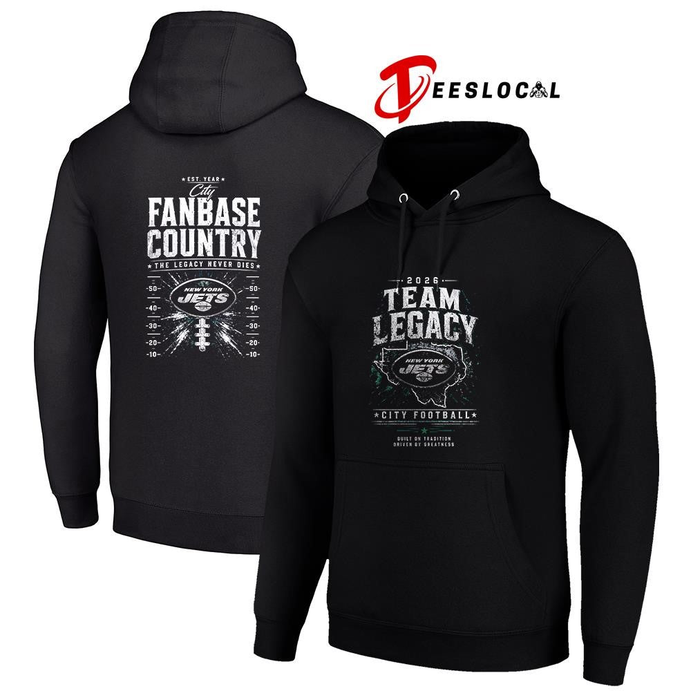 New York Jets team legacy city fanbase country the legacy never dies shirt Unisex