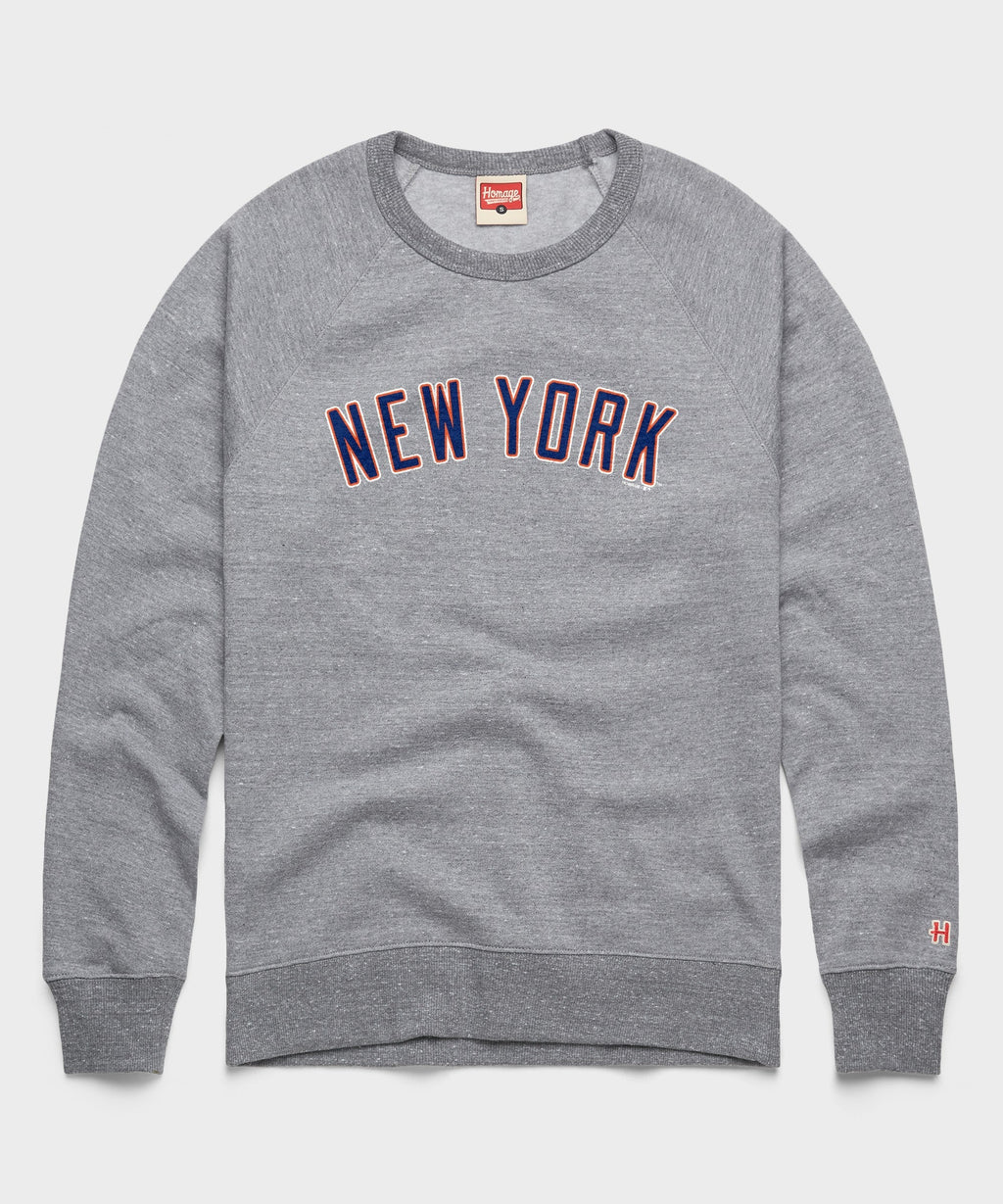 New York Mets Jersey Logo '88 Crewneck Unisex