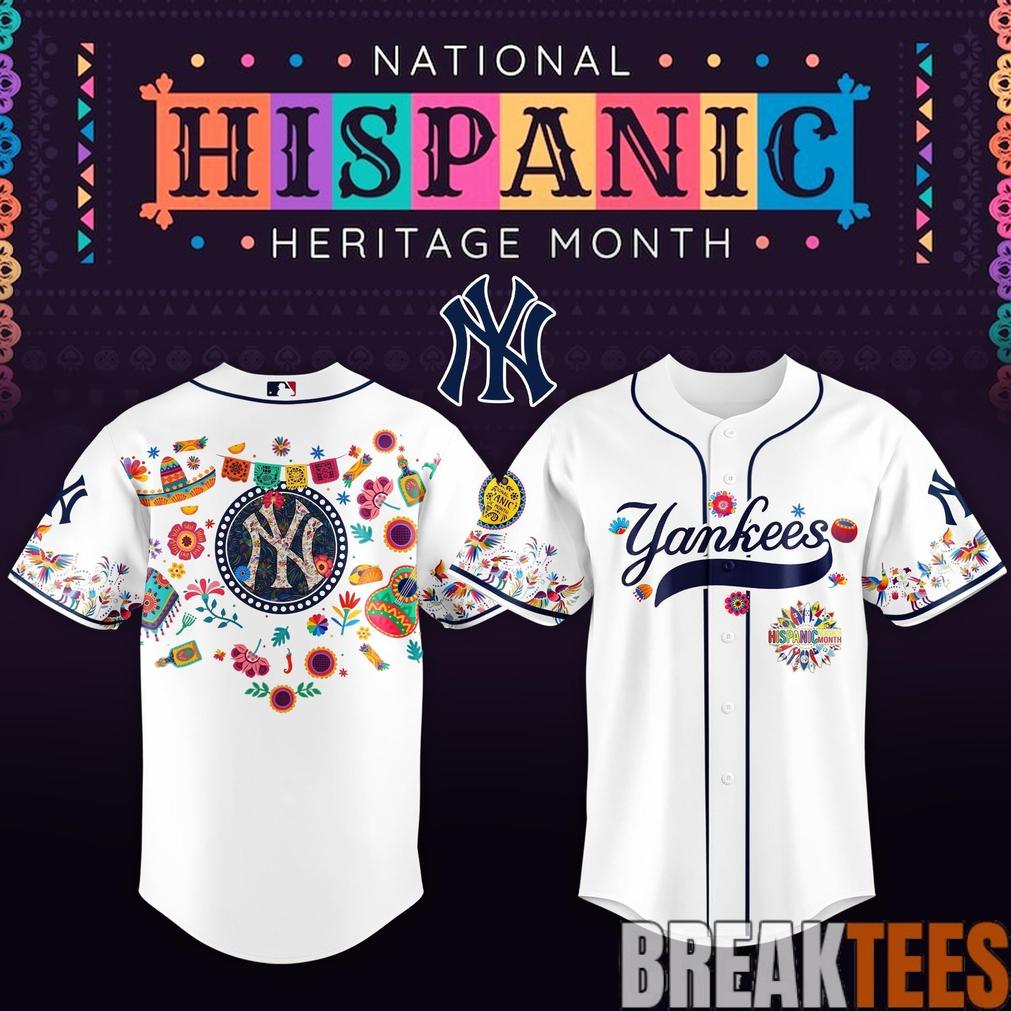 New York Yankees x Hispanic Heritage Specail Edition Baseball Jersey Unisex
