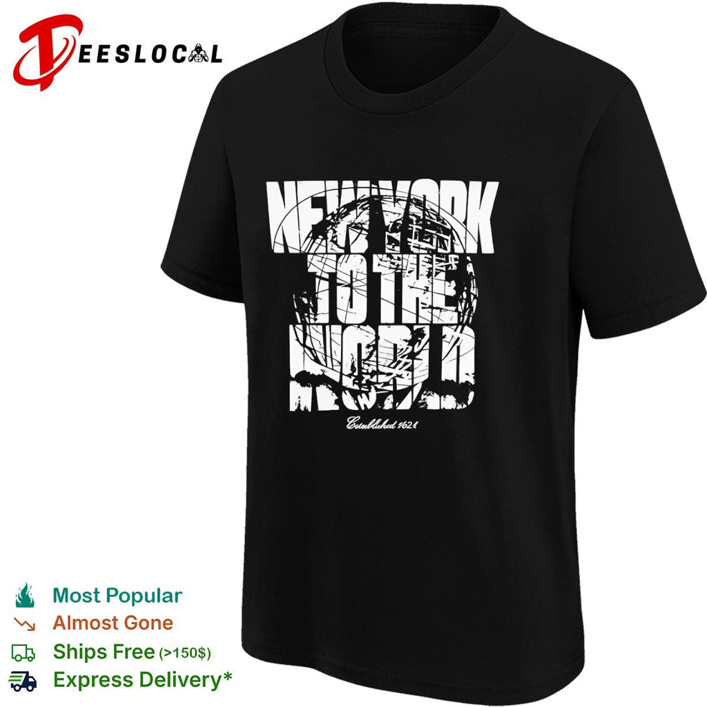 New York globe to the world established 1624 shirt Unisex