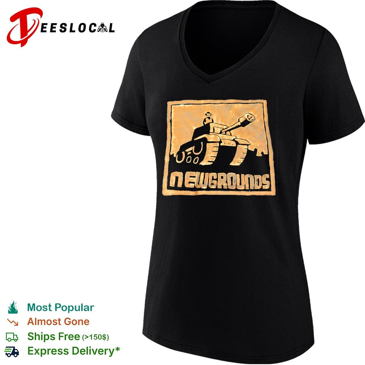 Newgrounds Tank Logo Shirt Unisex