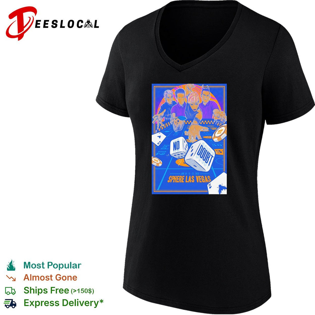 No Doubt Sphere Las Vegas concert poster shirt Unisex