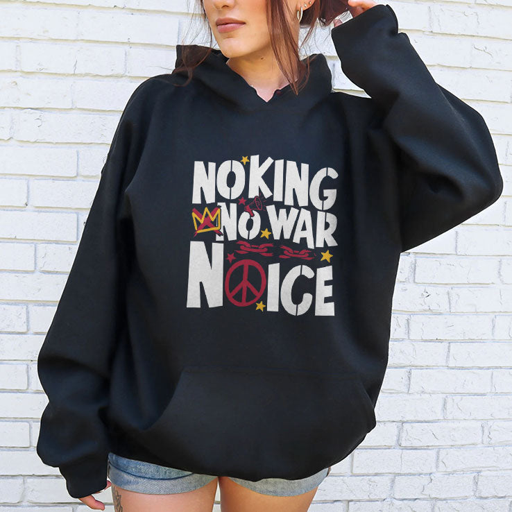 No King No War No ICE Shirt Unisex