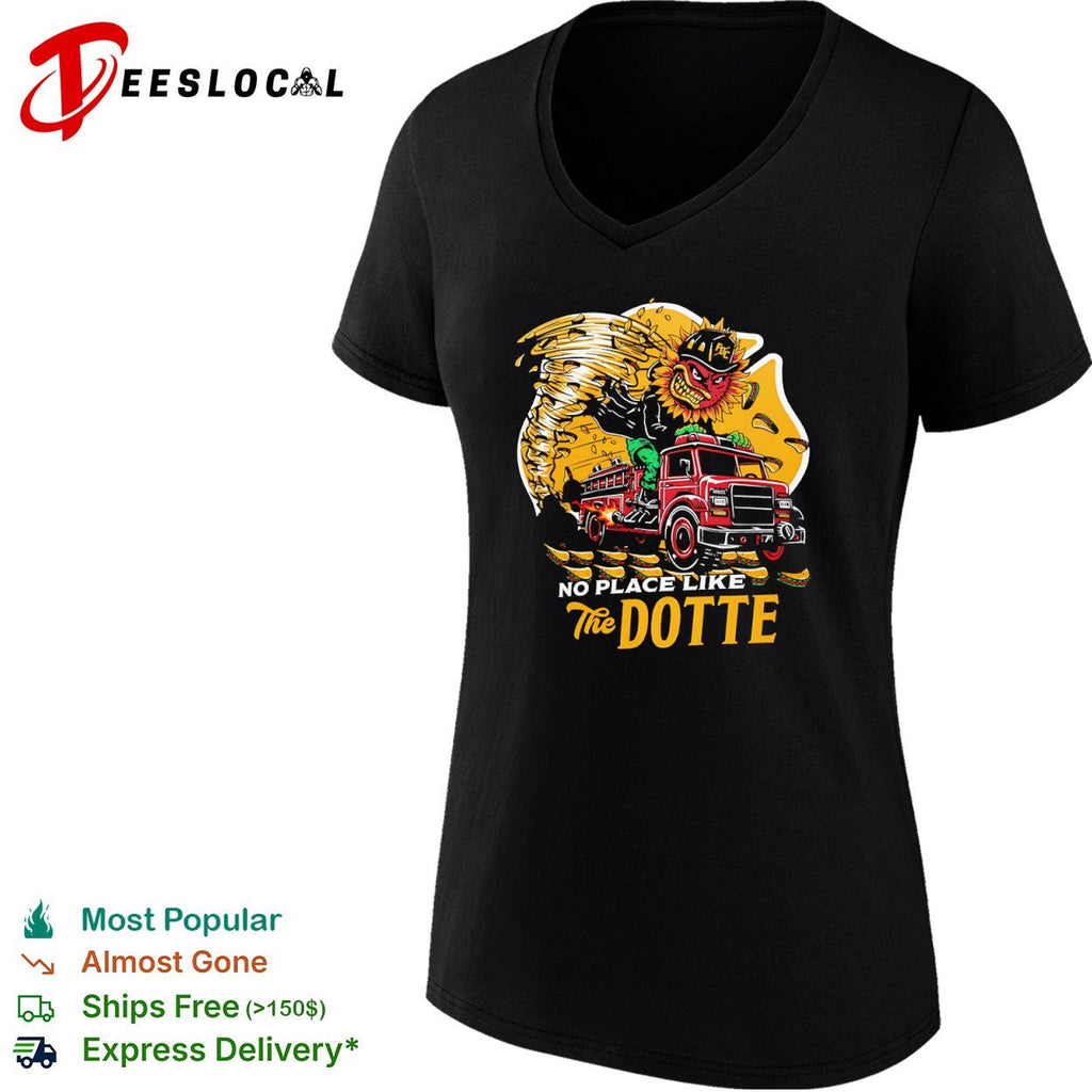 No Place Like The Dotte Firetruck Shirt Unisex