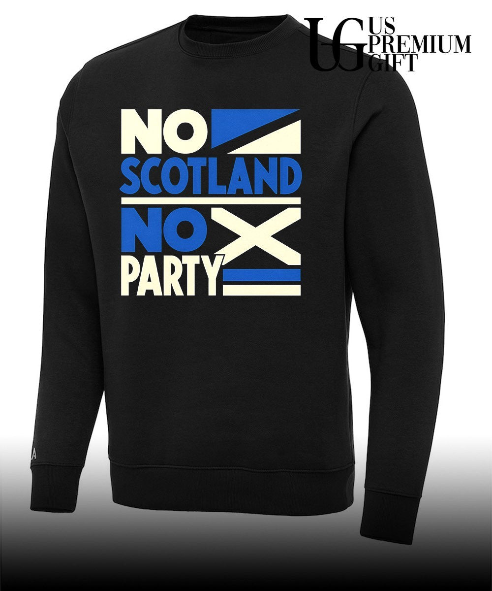 No Scotland No Party Scottish Football shirt Unisex