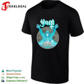 Noir mysterious masked figure Rubik’s cube gothic dark graphic shirt Unisex