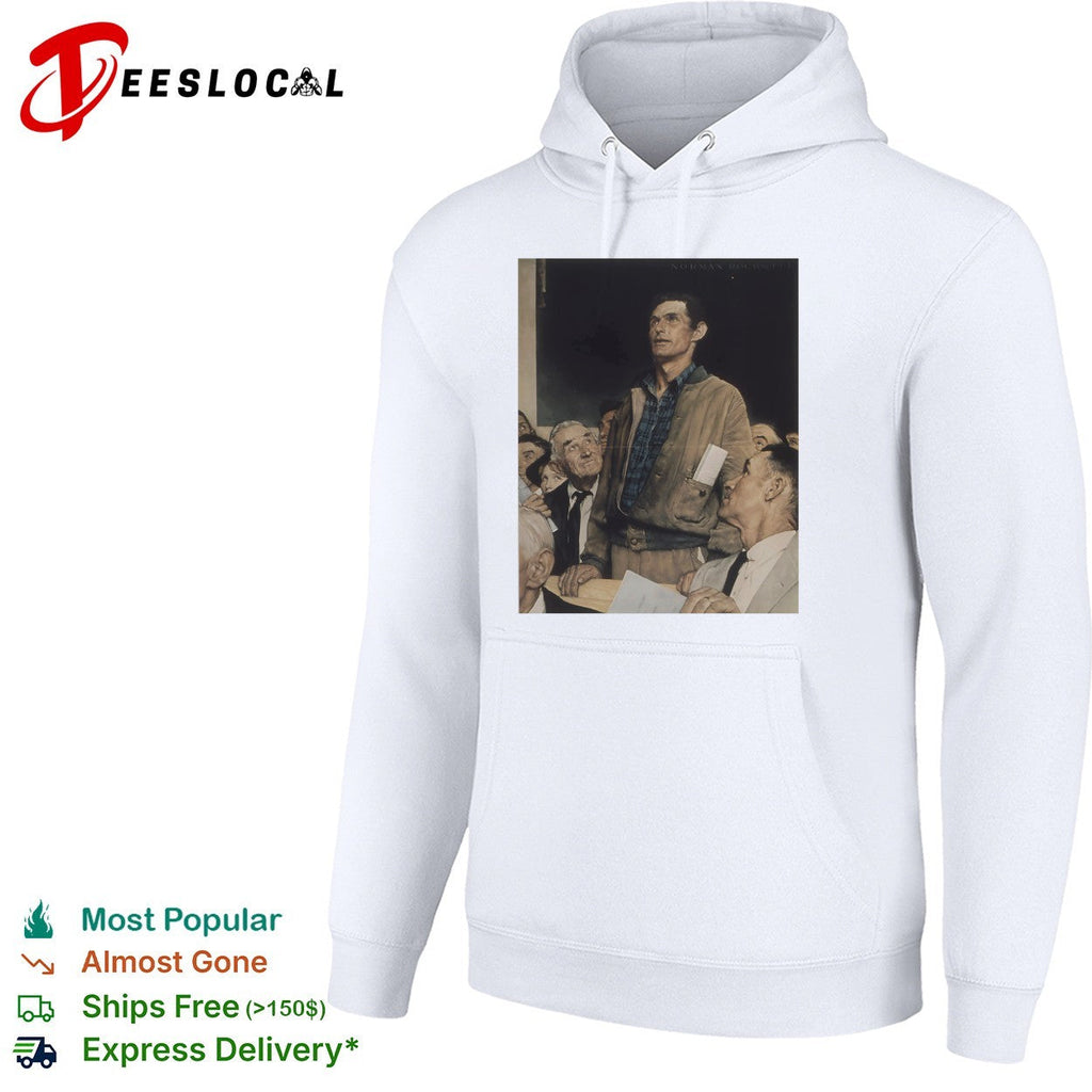 Norman Rockwell Four Freedoms Freedom of Speech est 1943 shirt Unisex