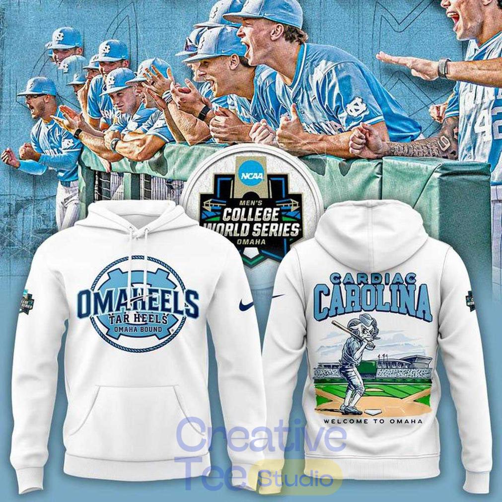 North Carolina Tar Heels Cardiac Carolina Welcome To Omaha 2026 Tee Unisex